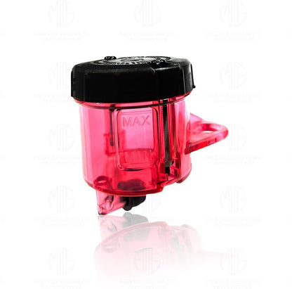 Universal Motorcycle Front Brake Master Cylinder Oil Reservoir Tank Cup | Durable Replacement for Hydraulic Brake and Clutch Systems (Pack of 2)-Neon - Moto Genius