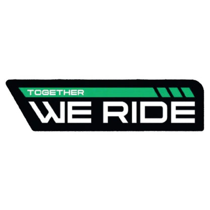 We-Ride 3D Vinyl Sticker Waterproof Decals for Motorcycle, Helmet & Laptop | Edgy Aesthetic Stickers for Bikes and cars - Moto Genius