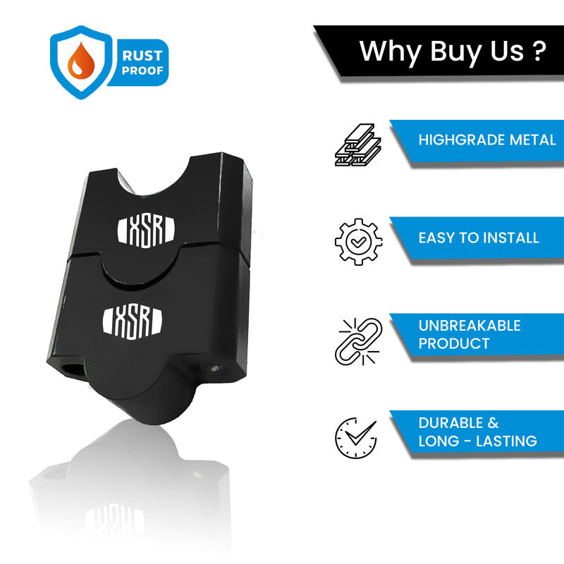 MOTO GENIUS Handle Riser Clamp for XSR 155 Motorbike | Height Adjustable Riser to Enhance Comfort & Control | Compatible with XSR 155 Series Motorcycles